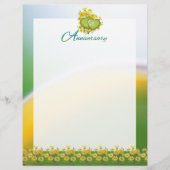 1周年記念結婚パーティースクラップブックページ (正面)