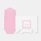 1周年記念結婚応援金パーソナライズされた箱 フェイバーボックス (折り畳みなし)