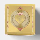 1周年記念結婚金 フェイバーボックス (上部)