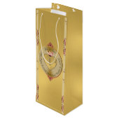 1周年記念結婚金 ワインギフトバッグ (裏面アングル)