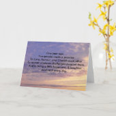 1周年記念 カード (黄色い花)