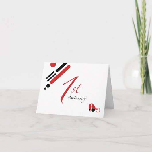 1周年記念 (鳥様たち) カード (正面)