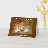 1周年記念Uを日々より愛 カード (黄色い花)