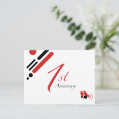 1周年 (鳥たちよ) ポストカード (スタンド正面)