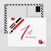 1周年 (鳥たちよ) ポストカード (正面/裏面)