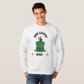 1回のラッキーパパアイリッシュTシャツ Tシャツ (正面フル)