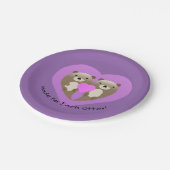 1回の割り当てで作成 ペーパープレート (アングル)