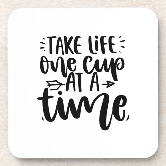 1回の引用文で1杯のライフを取おもしろいる コースター (正面)