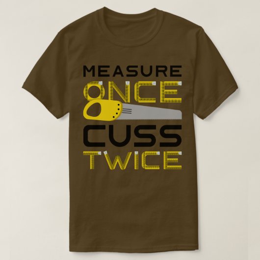 1回の計算Cuss 2回3 Tシャツ (デザイン正面)