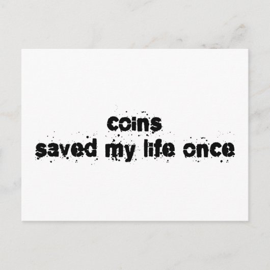 1回救の人生 ポストカード (正面)