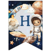 1回目ののまわりに日帰り宇宙1回目の誕生日 バンティングフラッグ (第2の旗)