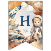 1回目ののまわりに日帰り宇宙1回目の誕生日 バンティングフラッグ (第2の旗)