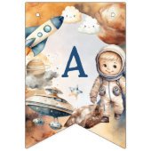 1回目ののまわりに日帰り宇宙1回目の誕生日 バンティングフラッグ (第3の旗)