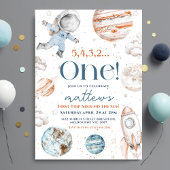 1回目ののまわりに日帰り宇宙1回目の誕生日 招待状