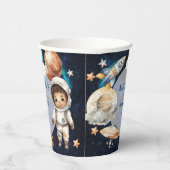 1回目ののまわりに日帰り宇宙1回目の誕生日 紙コップ (右)