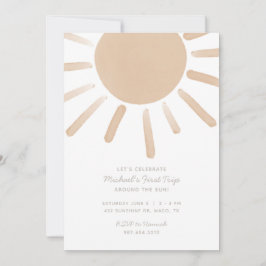 1回目ののまわりに日帰り1回目の招待状 招待状