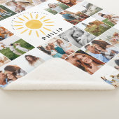 1回目ののまわりに日帰り1回目の誕生日の写数々の真 シェルパブランケット (3/4)