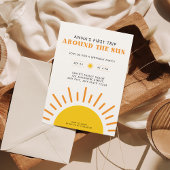 1回目ののまわりに日帰り1回目の誕生日 招待状