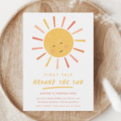 1回目ののまわりに日帰り1回目の誕生日 招待状