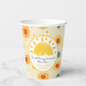 1回目ののまわりに日帰り1回目の誕生日 紙コップ (裏面)