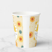 1回目ののまわりに日帰り1回目の誕生日 紙コップ (右)