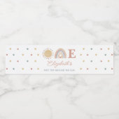 1回目のまわりにの日房保1回目の誕生日 ペットボトルラベル (シングルラベル)