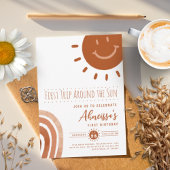 1回目のまわりにの日房保1回目の誕生日 招待状