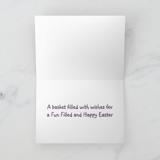 1回目のイースターの願い シーズンカード (内部)