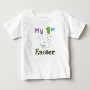1回目のイースターTシャツ ベビーTシャツ