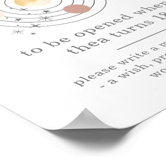 1回目のトリップのまわりにザ・サン宇宙タイムカプセルポスター ポスター (角)