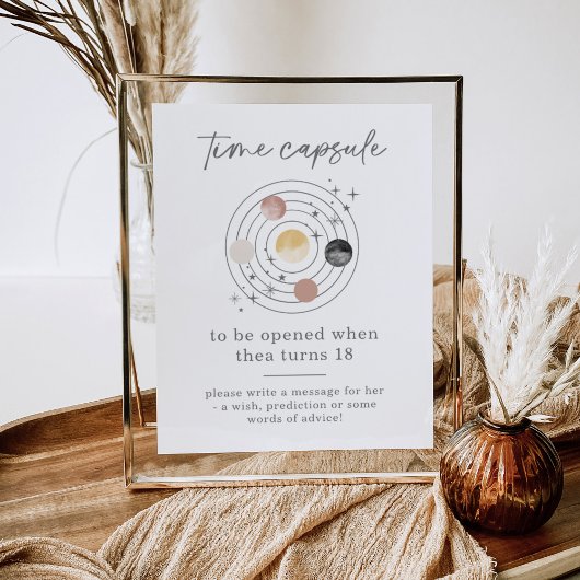 1回目のトリップのまわりにザ・サン宇宙タイムカプセルポスター ポスター