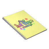 1回目のモーミーレインボー文字ギフト ノートブック (右側)