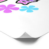 1回目のモーミーレインボー文字ギフト ポスター (角)