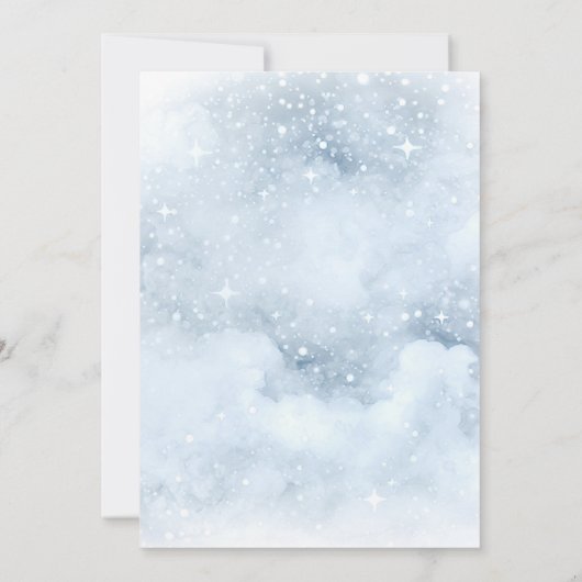 1回目の旅のまわりに太陽宇宙惑星誕生の男の子 招待状 (裏面)