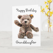 *1回目の誕生日の願い*孫娘 カード (黄色い花)