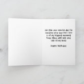 1回目の誕生日ケーキのカードで双子の女の子 カード (内部)