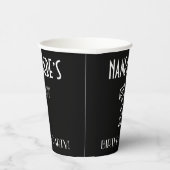 1回目の誕生日パーティー:アールデコスタイル+名前をカスタムする 紙コップ (右)