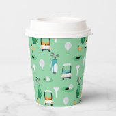 1回目の誕生日レッツパーティーゴルフパーティー 紙コップ (裏面)