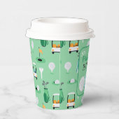 1回目の誕生日レッツパーティーゴルフパーティー 紙コップ (右)