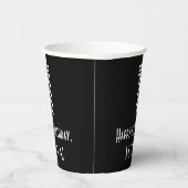 1回目の誕生日 – インスパイアアールデコの「1」 +名前 紙コップ (右)