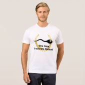 1回私は最も速く、おもしろいな精液のワイシャツでした Tシャツ (正面フル)