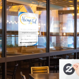 1回食べ物を与え必ず食べ物を与えA ウィンドウサイン