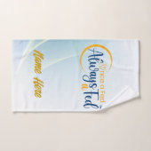 1回食べ物を与え必ず食べ物を与えA ハンドタオル (ハンドタオル)