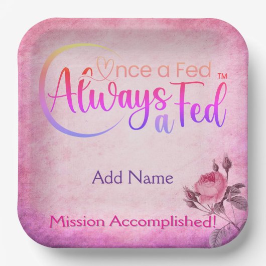 1回食べ物を与え必ず食べ物を与えA ペーパープレート (正面)