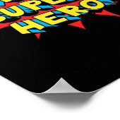 1型スーパーヒーロー1型糖尿病認識度 ポスター (角)