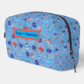 1型又は2型糖尿病カラフルプリント ドップキット (右コーナー)