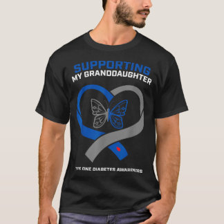 1型糖尿病の孫娘 1型糖尿病 Tシャツ