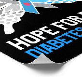 1型糖尿病の治癒認識度への期待 ポスター (角)