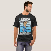 1型糖尿病の男性サポートの引用 Tシャツ (正面フル)