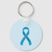 1型糖尿病を持つ人のおもしろいキーチェーン キーホルダー (裏面)